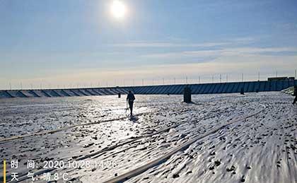 土(tu)工膜防(fang)滲完(wan)整(zheng)性(xing)檢測